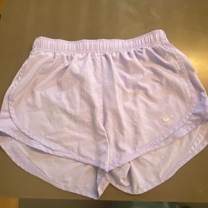 Lavender Nike Shorts with Liner